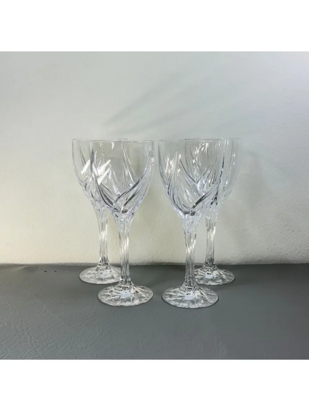 Lenox Debut Crystal Wine Glasses Set of 4 8.125